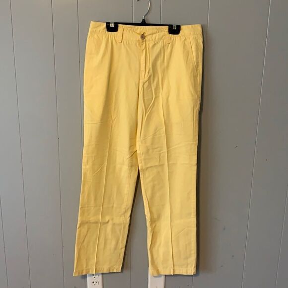 Vineyard Vines Yellow Chino Size 32x32 - Picture 1 of 3